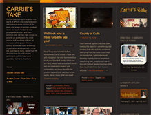 Tablet Screenshot of carriestake.com
